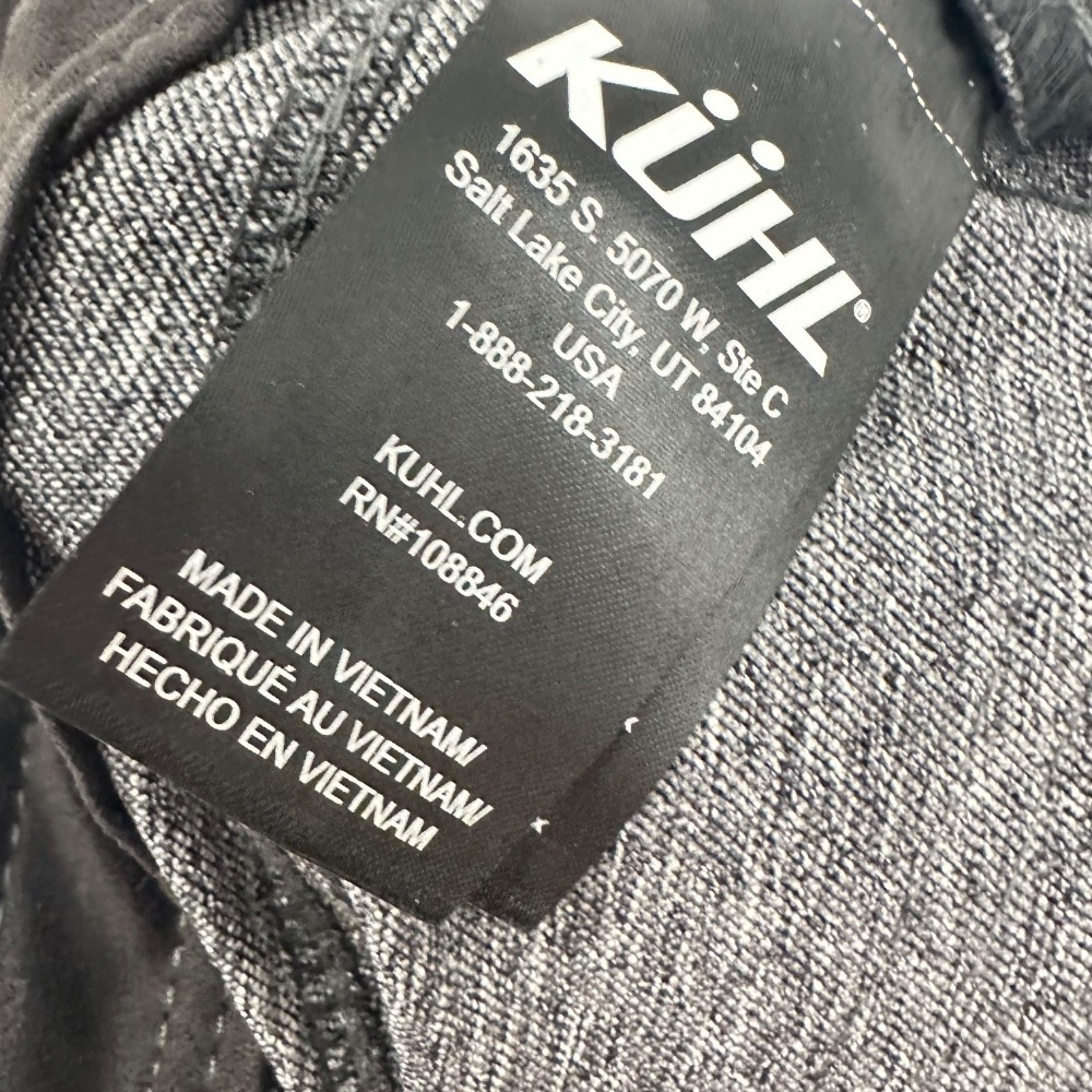 Kuhl Klash Pants Relaxed Fit Softshell Hiking Travel Size 4 Gotham 6210 - Picture 14 of 15